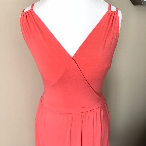 Banana Republic Orange Dress, Size: Small - Picture 3 of 8